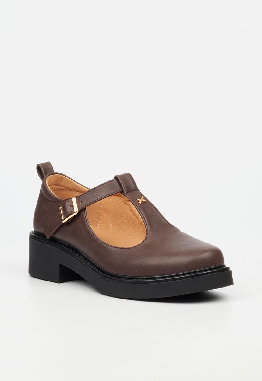 Rock & Co - Cryptic 2 mary-jane chunky loafer - chocolate