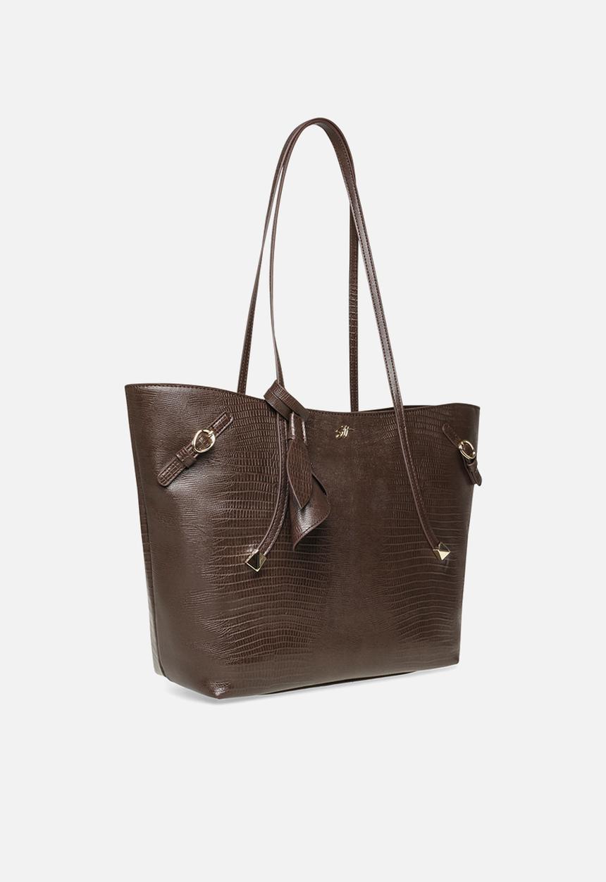 Steve Madden - Bdelphin tote bag - chocolate brown