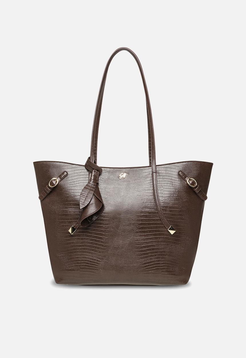 Steve Madden - Bdelphin tote bag - chocolate brown