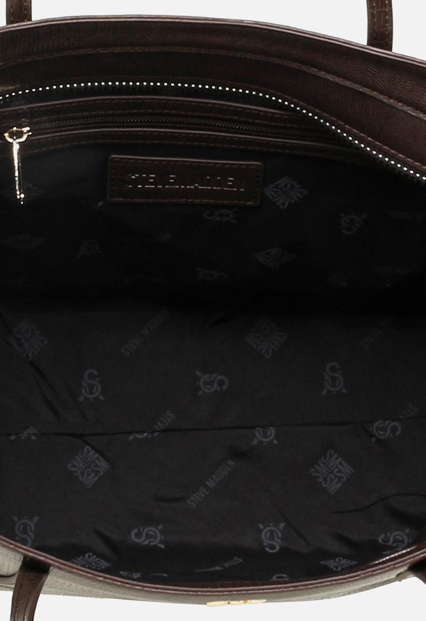 Steve Madden - Bdelphin tote bag - chocolate brown