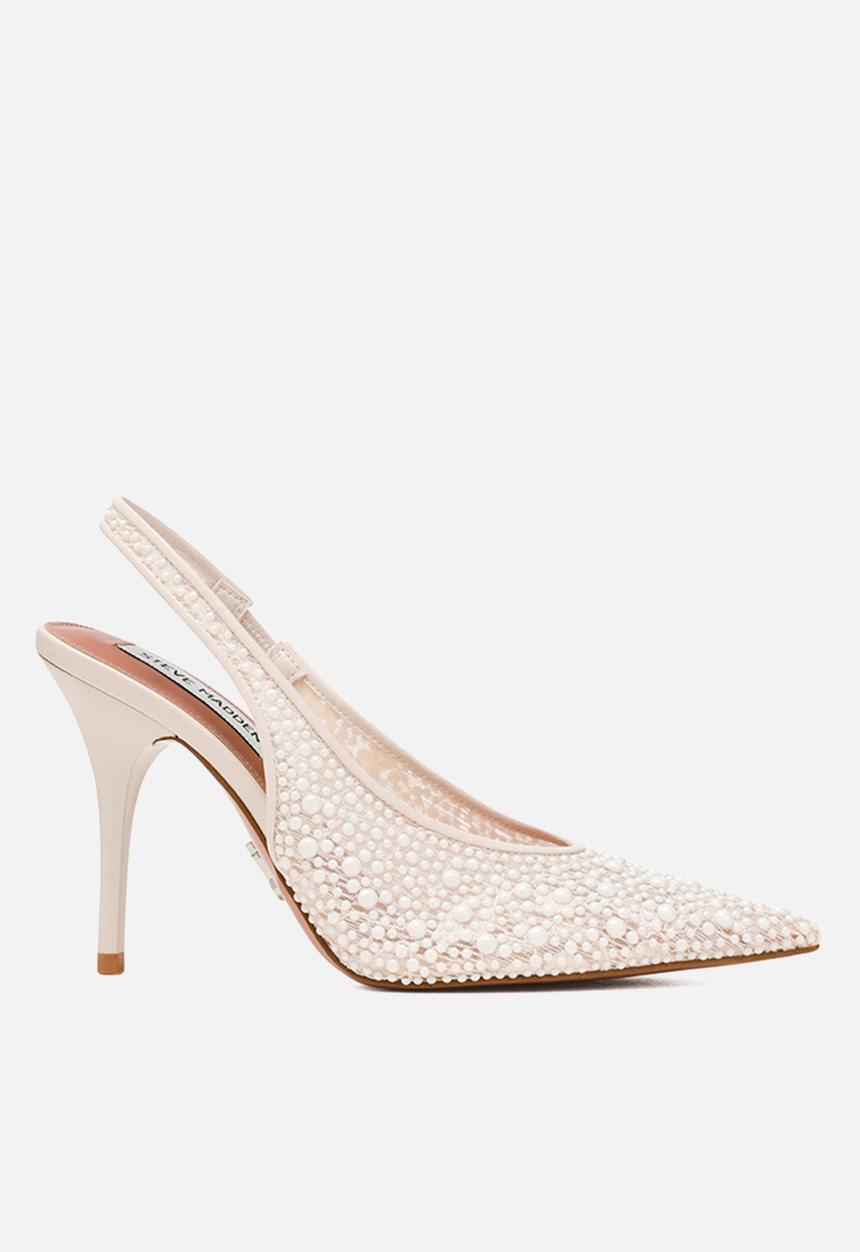 Steve Madden - Andromeda-p closed toe slingback - pearl