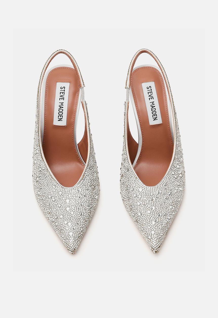 Steve Madden - Andromeda-r closed toe slingback - silver