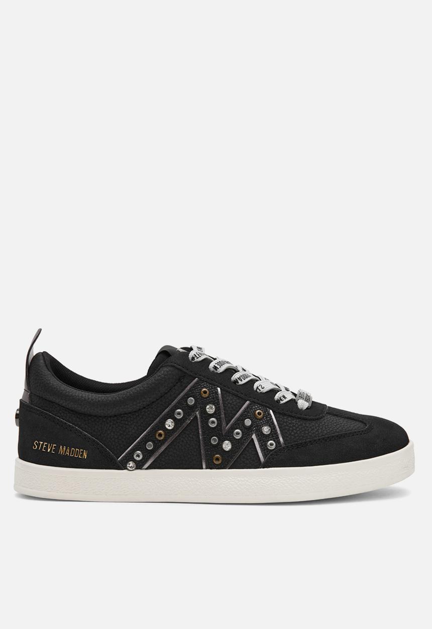 Steve Madden - Degree-stud sneaker - black