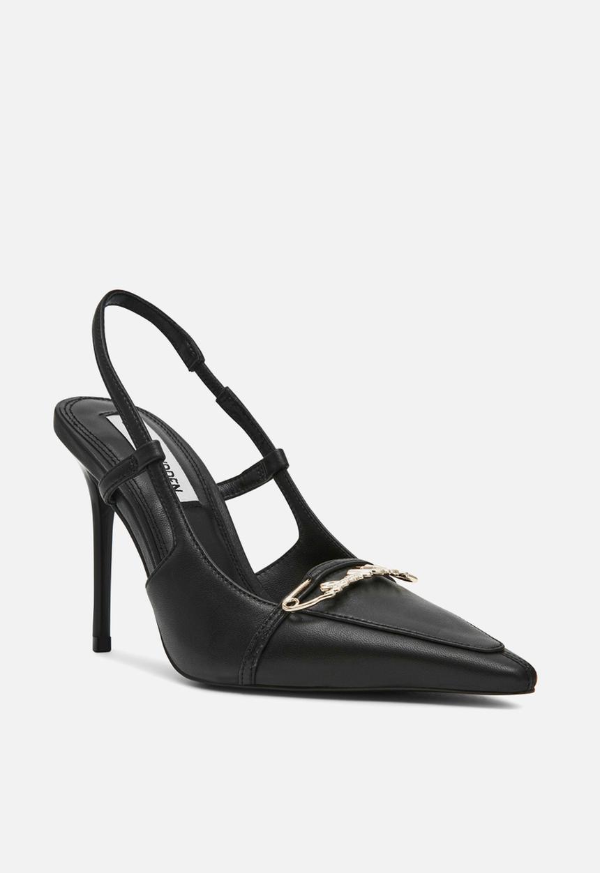 Steve Madden - Dossier closed toe slingback - black leat