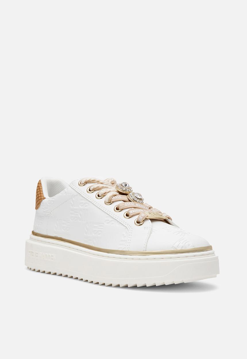 Steve Madden - On-stage 2c sneaker - lt taupe/wht