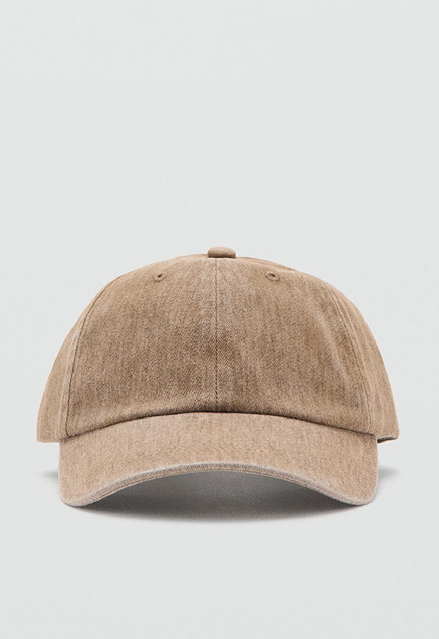 MANGO - Cap Basic - Beige