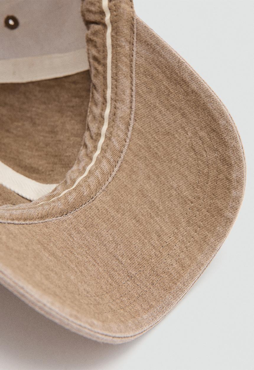 MANGO - Cap Basic - Beige