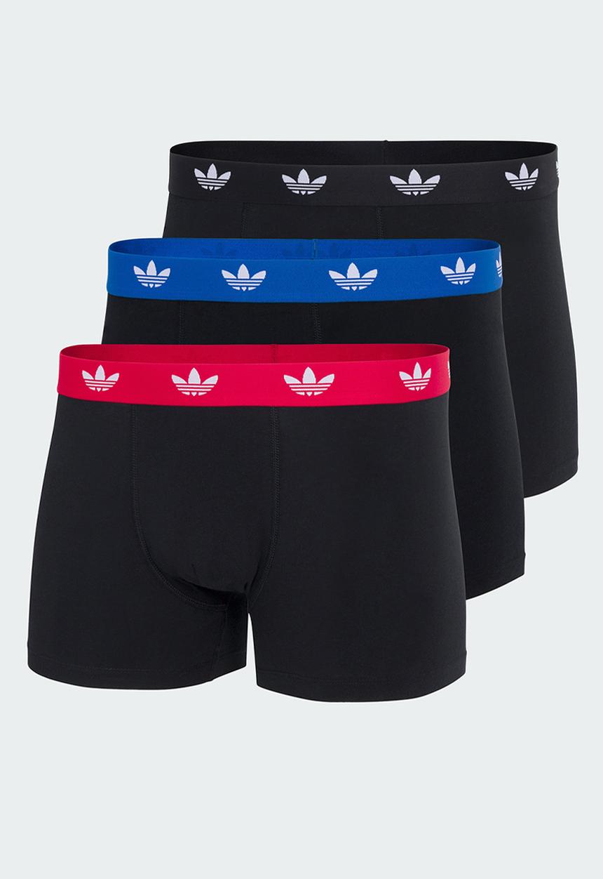 adidas Originals - Originals Comfort Flex Cotton ColBand- 3PK Trunk - BredBrBb -