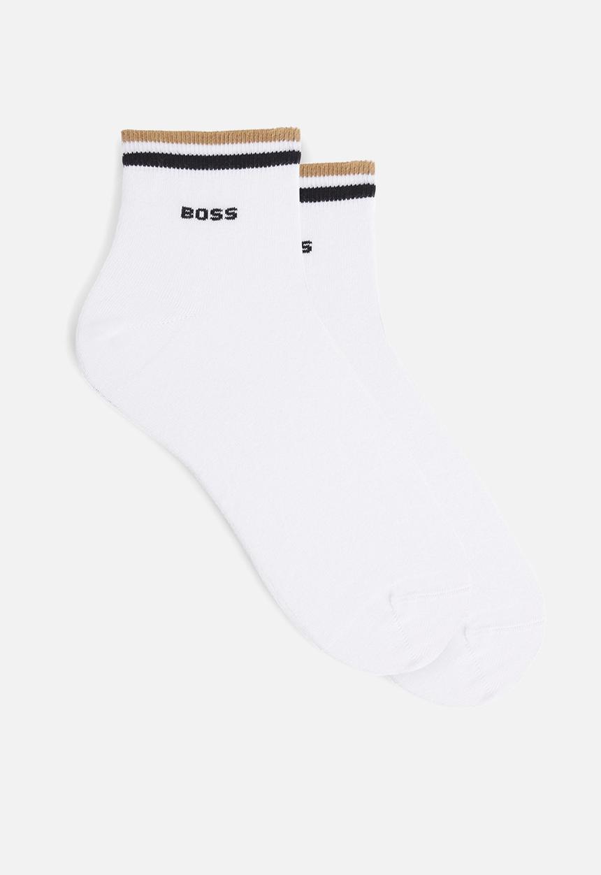 BOSS - 2P SH Stripe CC - White