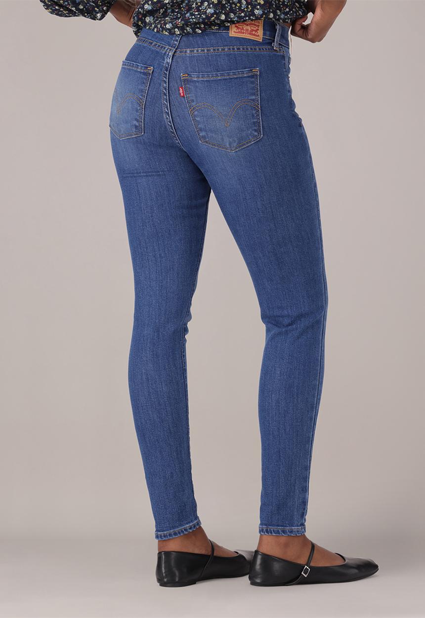 Levi’s® - Curvy High Rise Super Skinny Jeans  - Mid Indigo