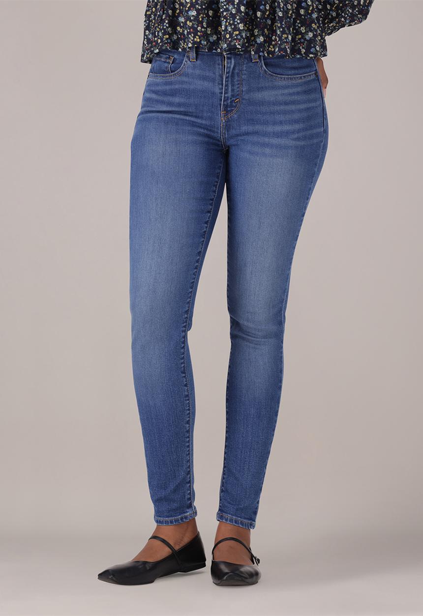 Levi’s® - Curvy High Rise Super Skinny Jeans  - Mid Indigo