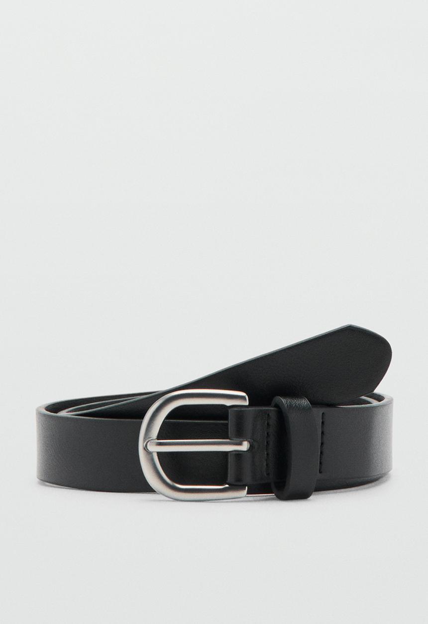 MANGO - Belt Albert - Black