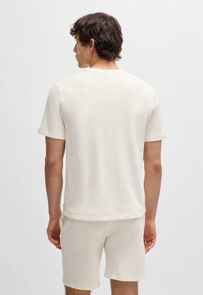 BOSS - Structure T-Shirt - Natural