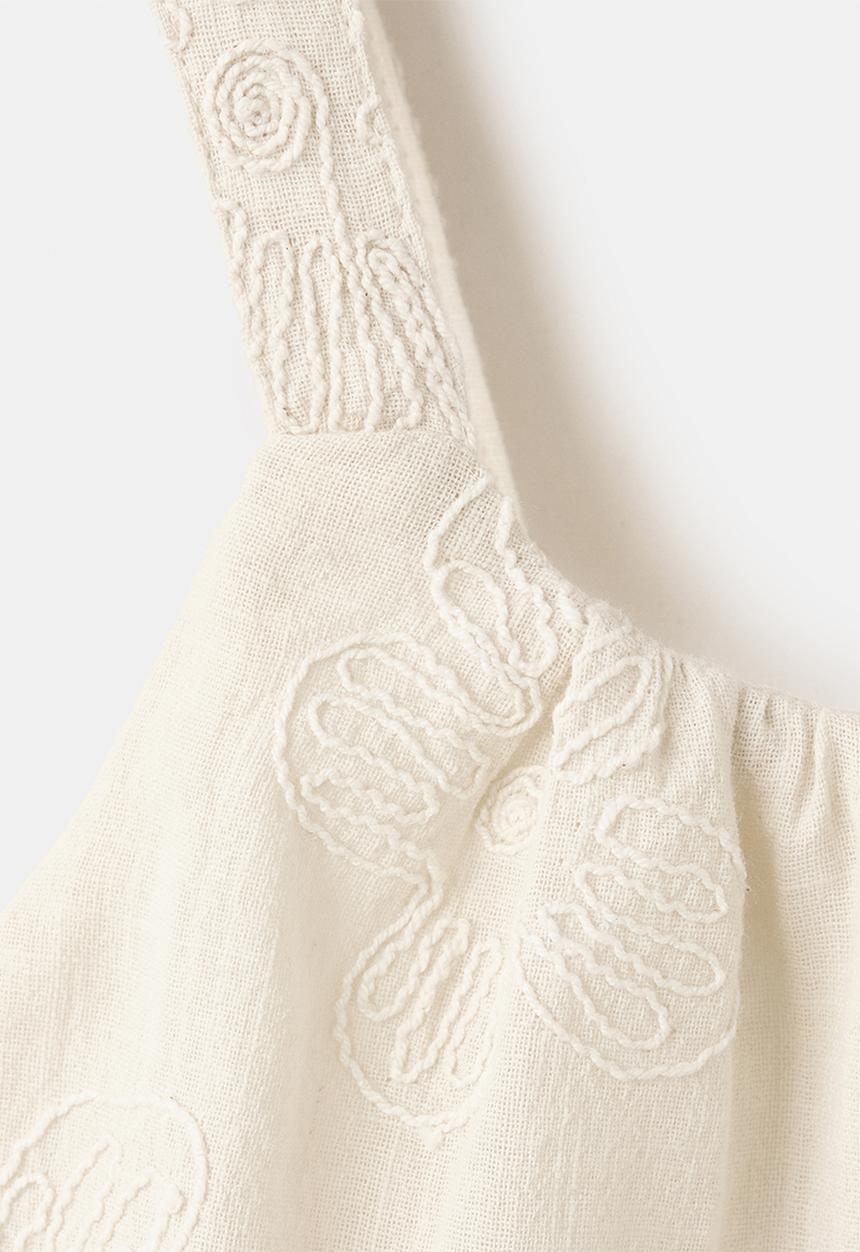 MANGO - Jumpsuit Dryad - Light Beige
