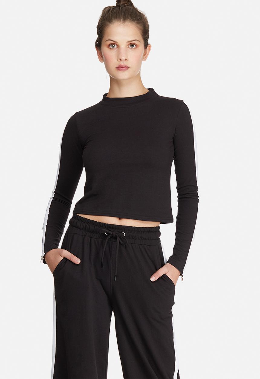Daisy Street - Side stripe top