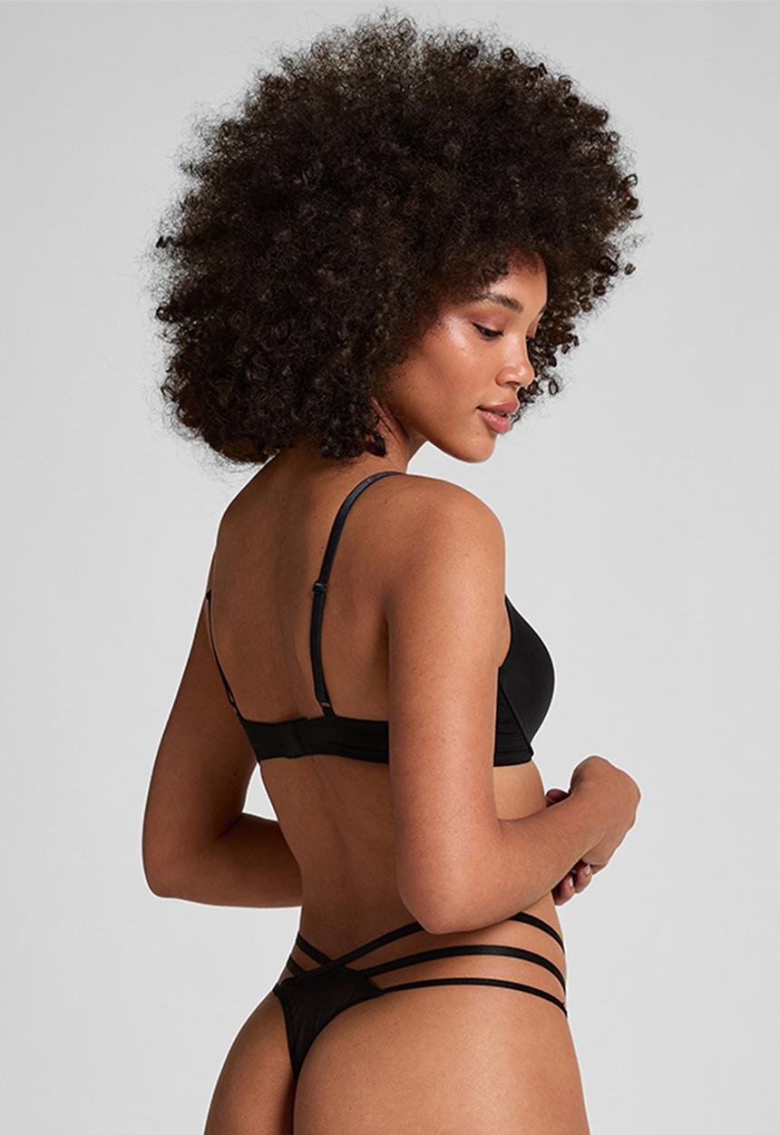 Hunkemoller - P&m pp 2 pack bra - caviar