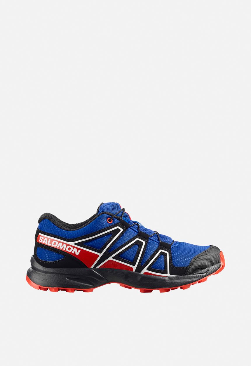 Salomon - Speedcross j - surf the web/fiery red/black
