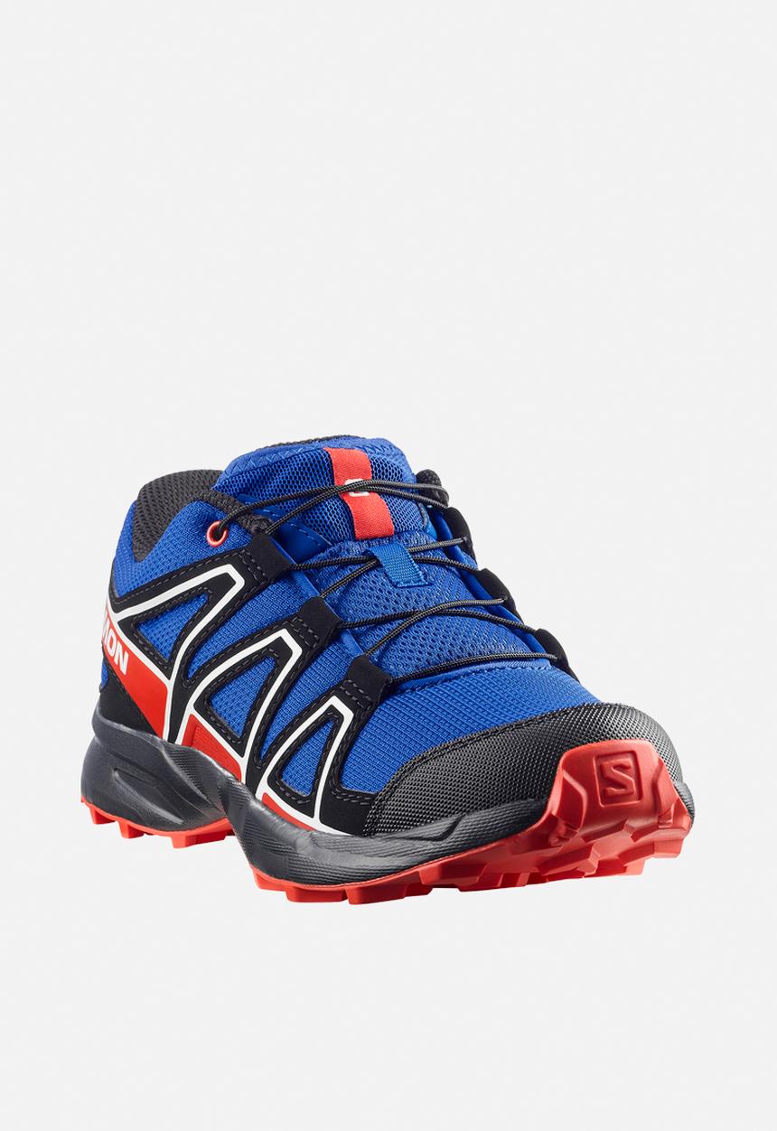 Salomon - Speedcross j - surf the web/fiery red/black