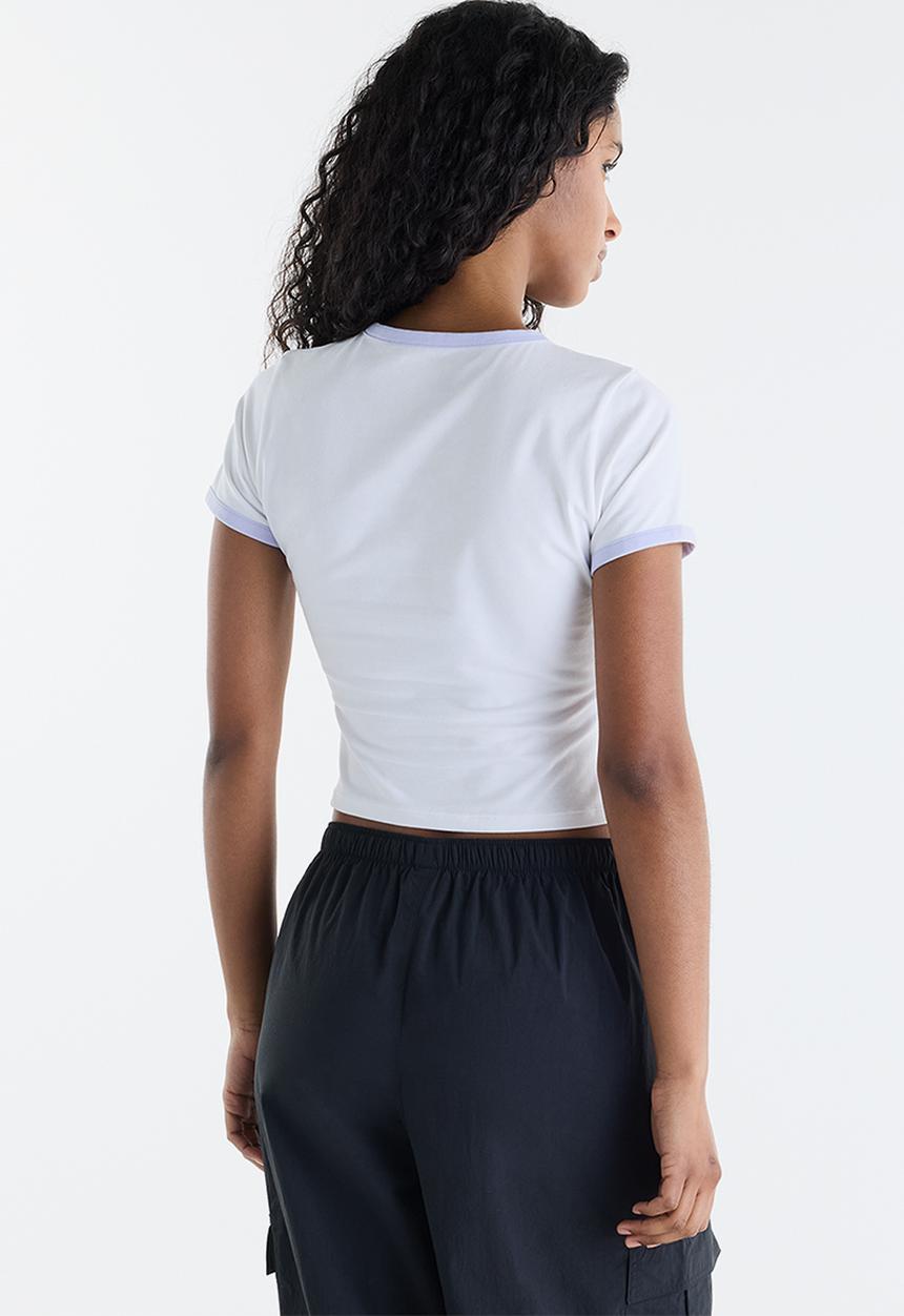 New Balance  - New Balance Sticker Pack Ringer Tee  - White