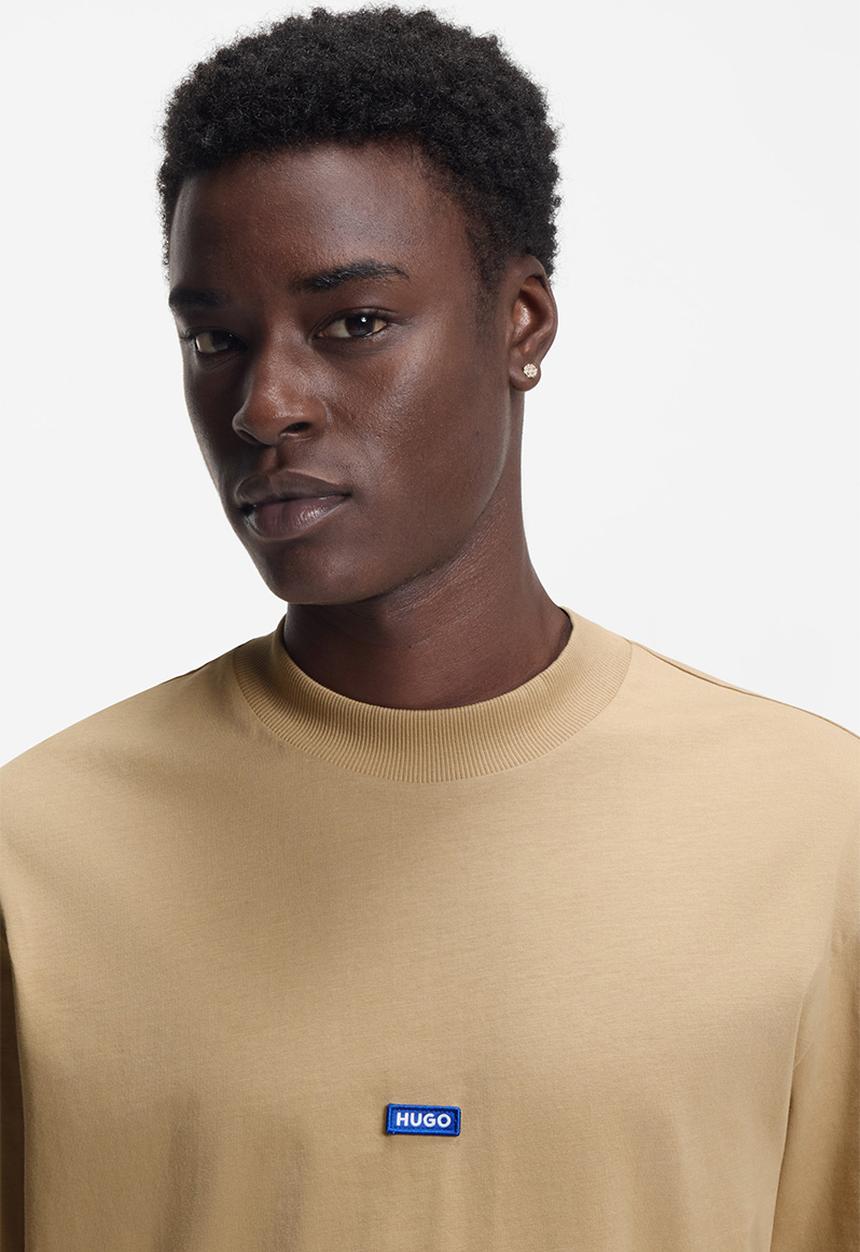 HUGO - Nieros T-Shirt - Medium Beige