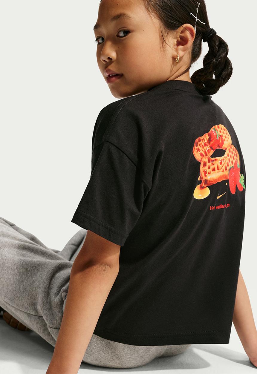 Nike - Girls Nike Sportswear Boxy Waffles Tee