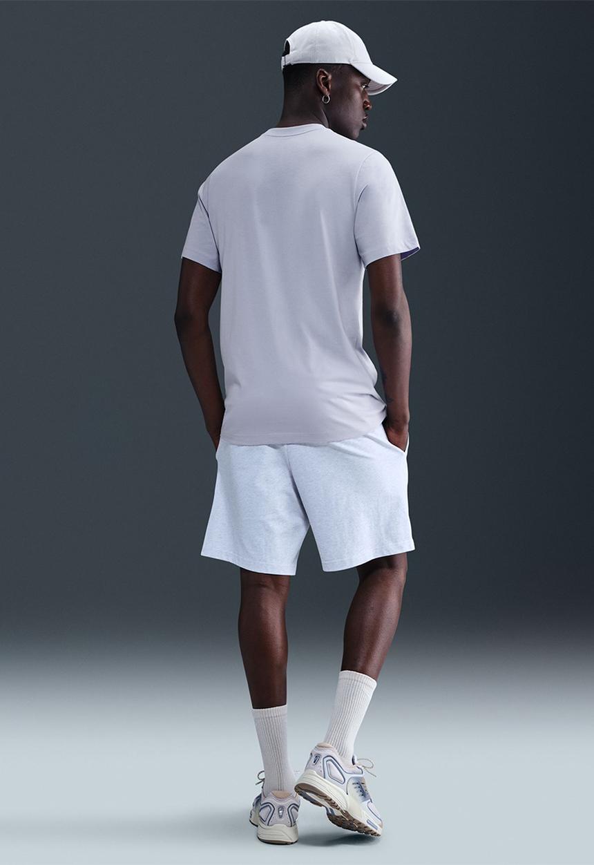 Nike - NSW Club Tee - Ghost Lt Grey/White
