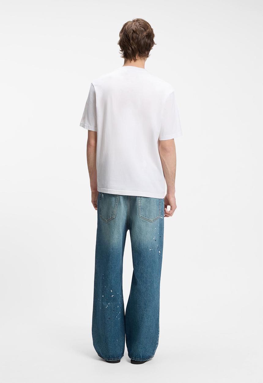 HUGO - Naolo Smile Graphic  Tee - White