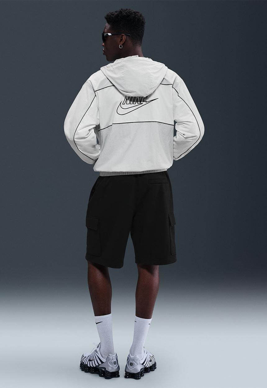 Nike - NSW Club BB Cargo Short - Black/Black/White