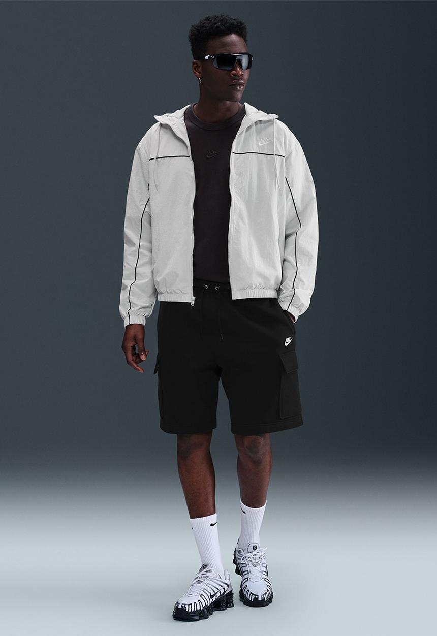 Nike - NSW Club BB Cargo Short - Black/Black/White