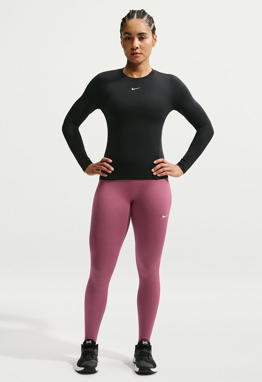 Nike - Women'S High-Waisted Full-Length Leggings - Pink Smoke/White