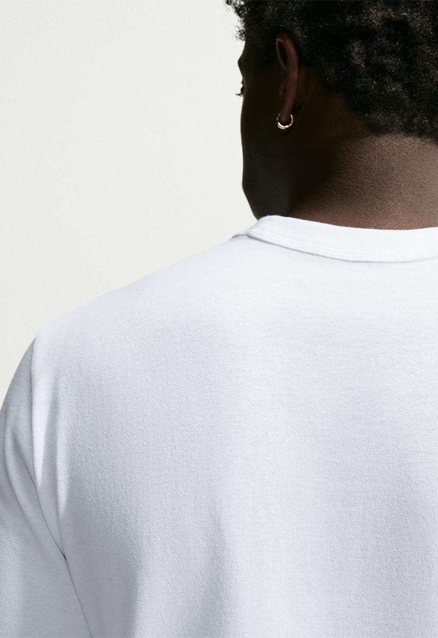 Nike - NSW Tailored Premium Patch Tee - White