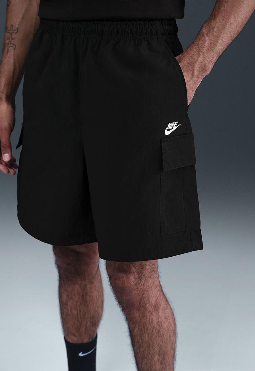 Nike - NSW Club  Utility Shorts - Black/White