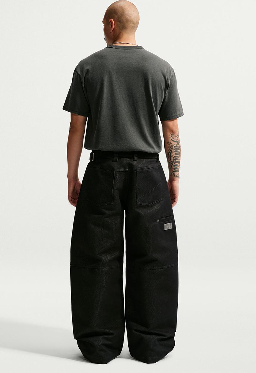 Nike - NSW Premium Essentials Loose T-Shirt - Newsprint Black