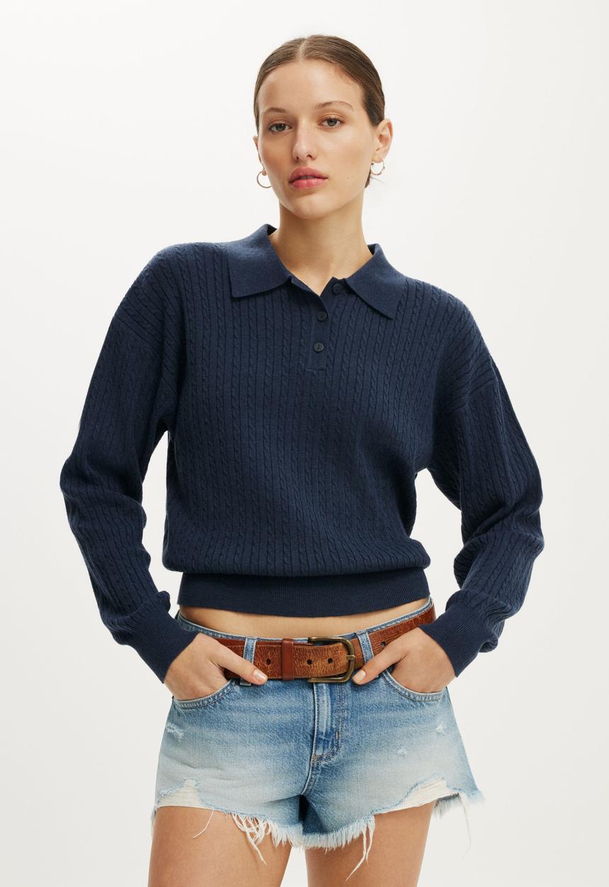 Cotton On - Saturday Denim Short - Calmwater Blue