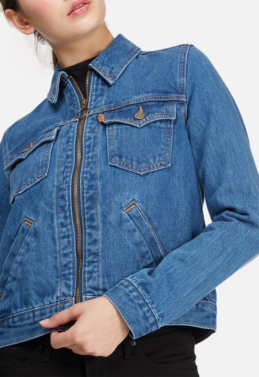 Levi’s® - Zip front trucker jacket