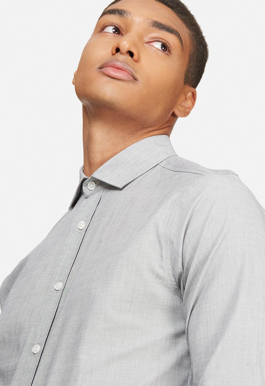 basicthread - Slim Fit Formal Shirt