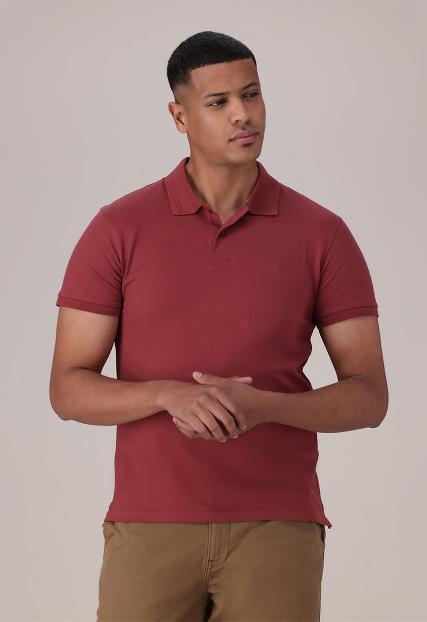 Levi’s® - LEVIS ICON POLO ZA - OXBLOOD RED PK