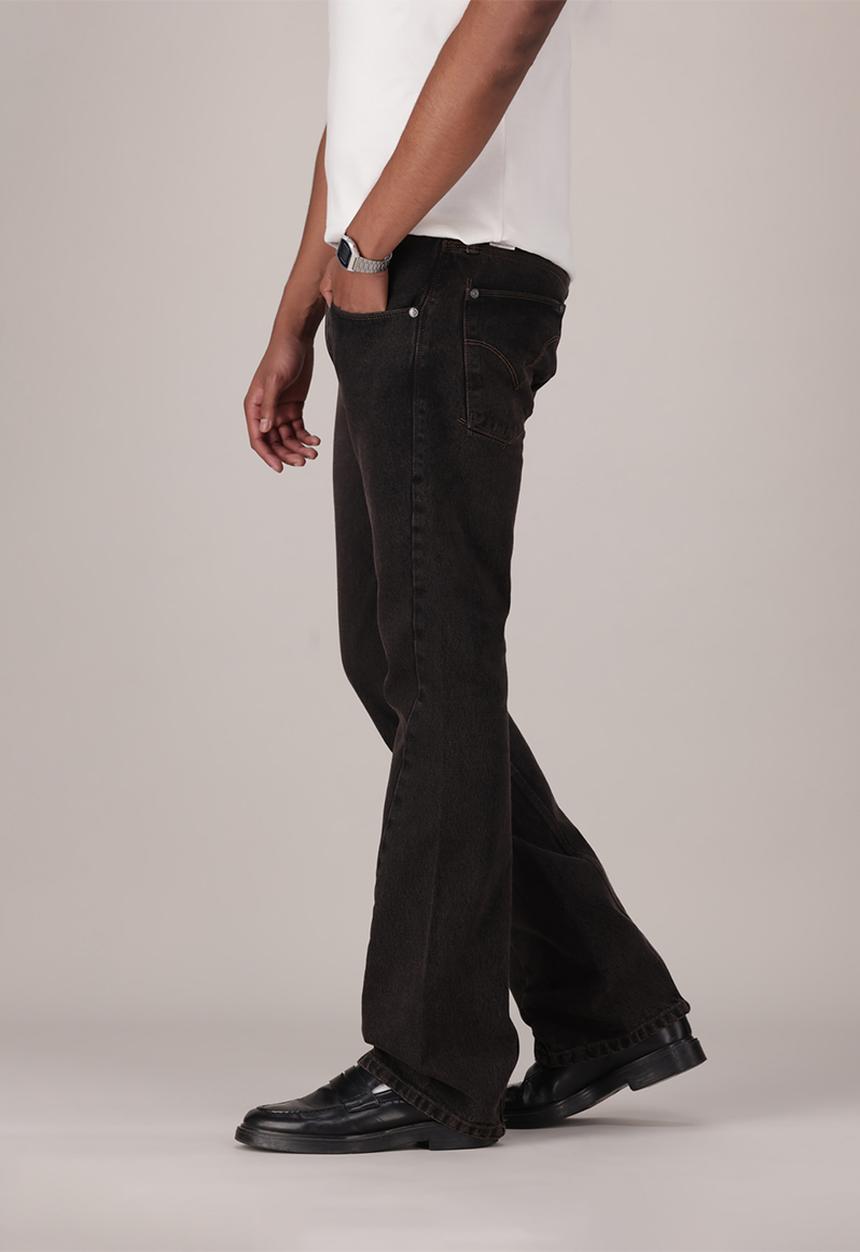 Levi’s® - TWISTED SLIM KICK FLARE - MIDNIGHT TWIST STR
