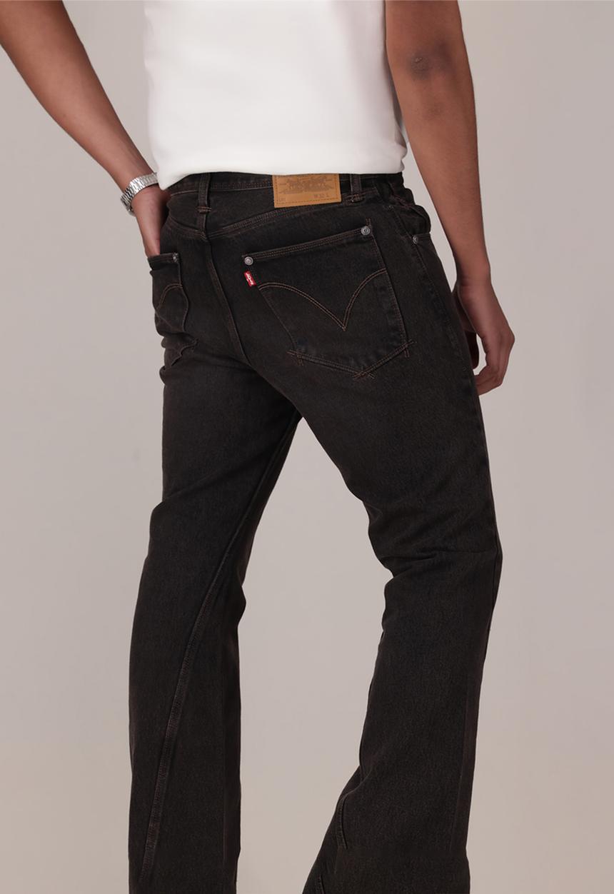 Levi’s® - TWISTED SLIM KICK FLARE - MIDNIGHT TWIST STR
