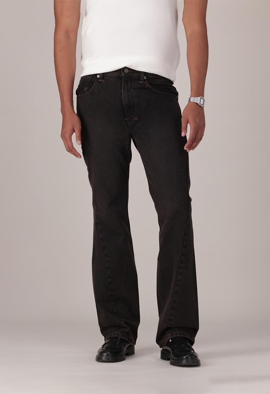 Levi’s® - TWISTED SLIM KICK FLARE - MIDNIGHT TWIST STR