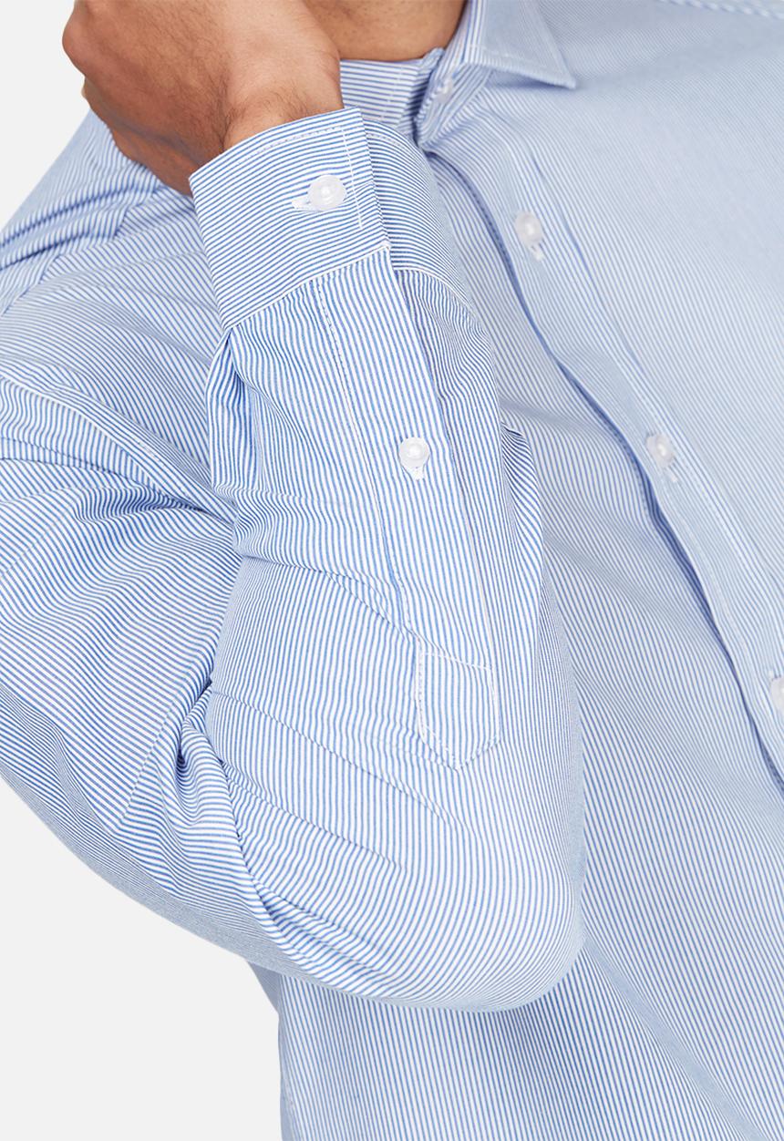 basicthread - Slim Fit Stripe Shirt