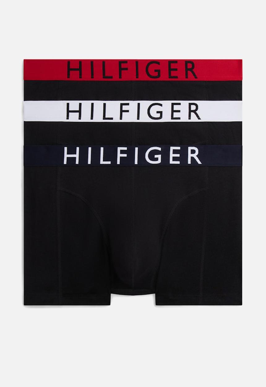 Tommy Hilfiger - 3P TRUNK WB - Med Red/Th Whte/Des Sky