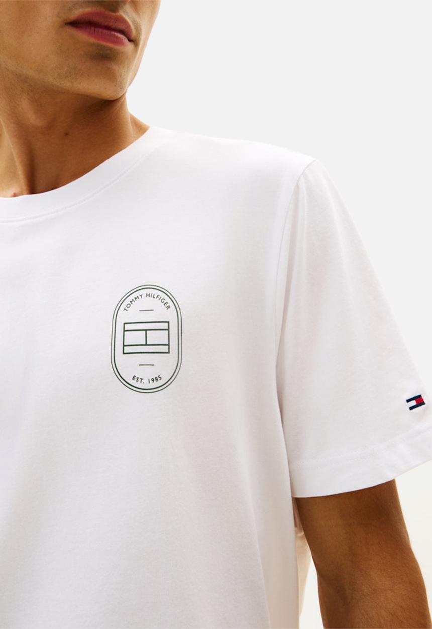 Tommy Hilfiger - BRAND LOVE ROUNDEL TEE - White