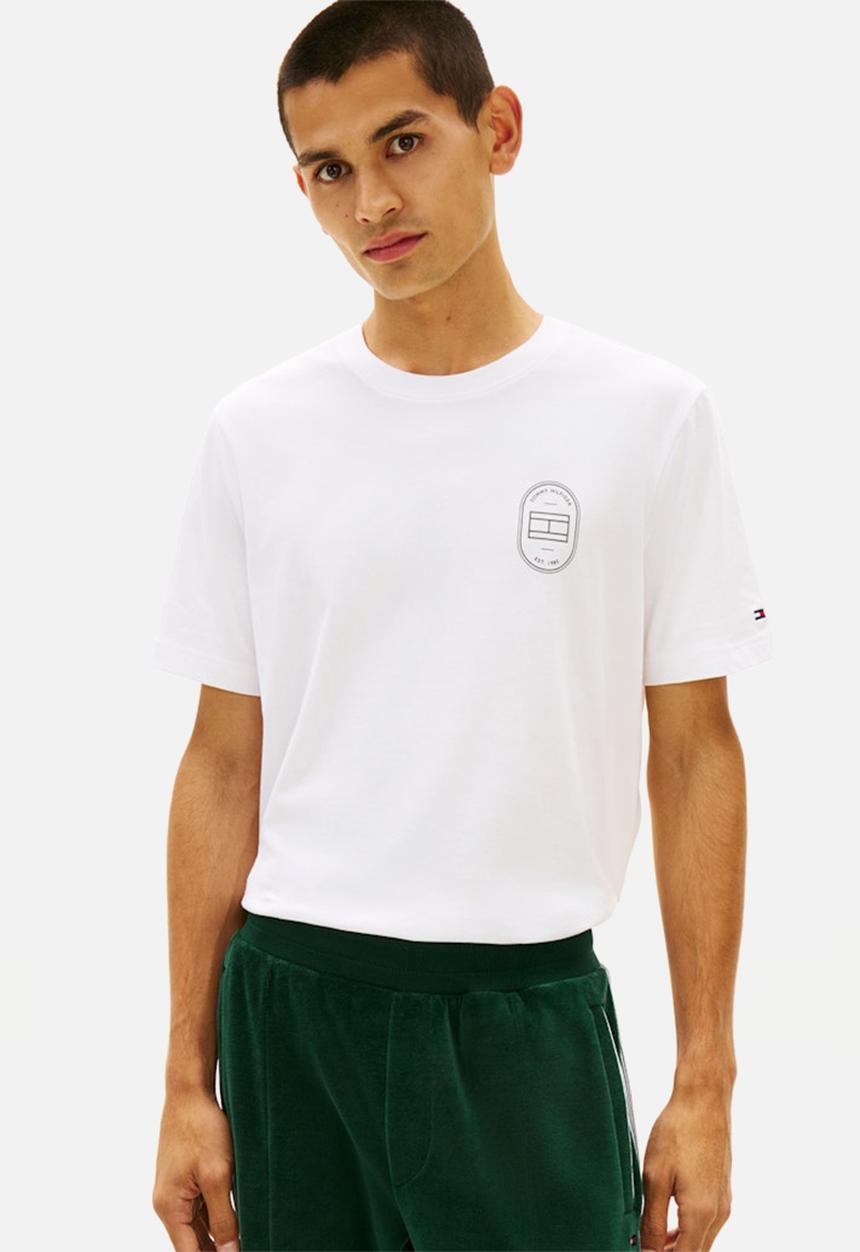 Tommy Hilfiger - BRAND LOVE ROUNDEL TEE - White