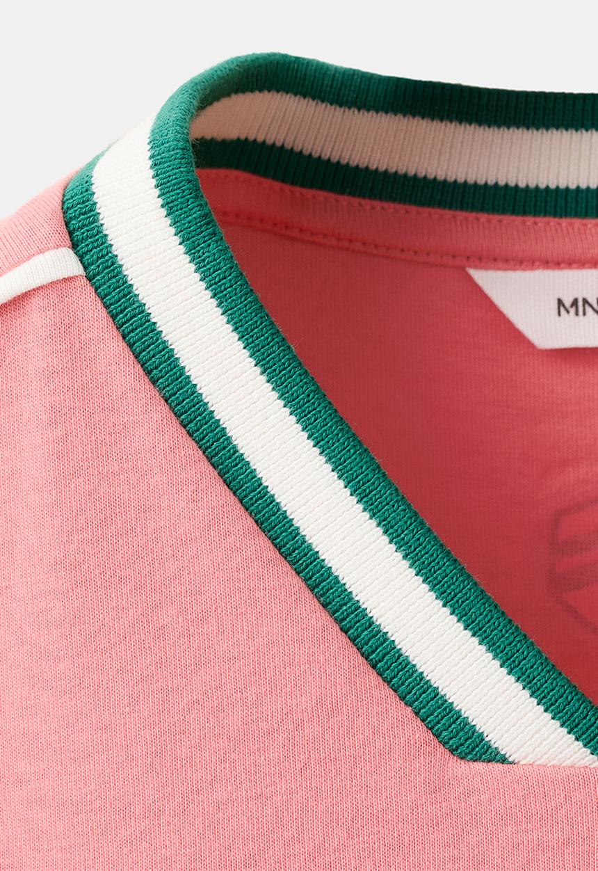 MANGO - T-Shirt Mexico - Pink