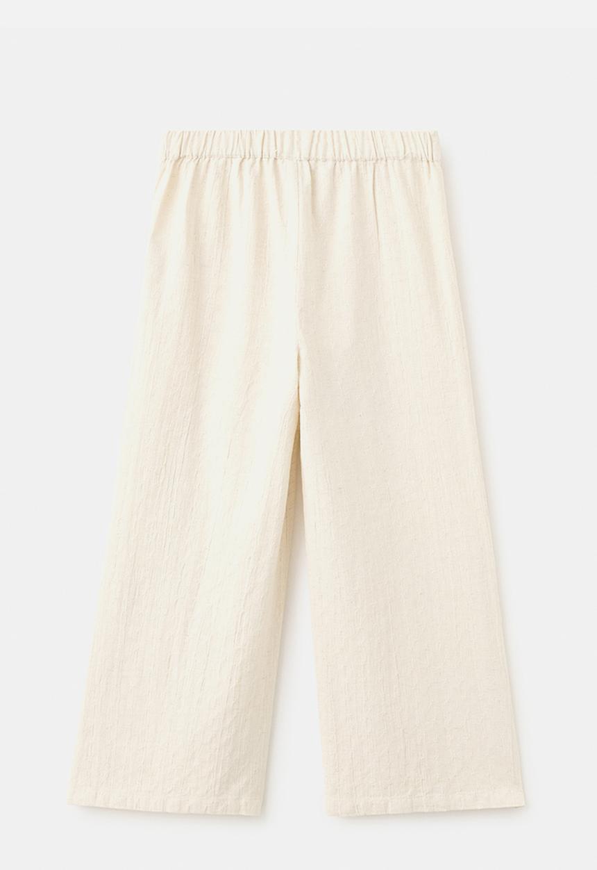 MANGO - Trousers Vineset - Light Beige