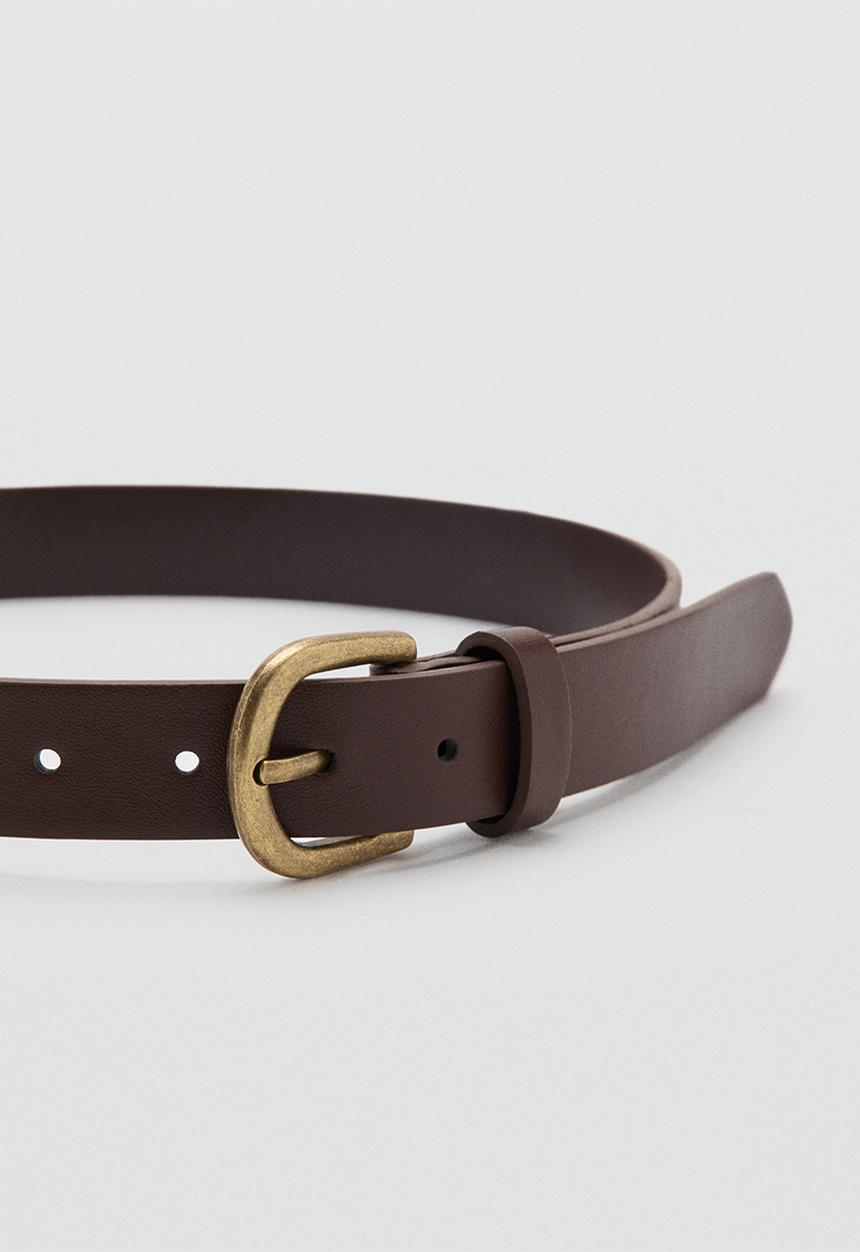 MANGO - Belt Albertbr - Brown