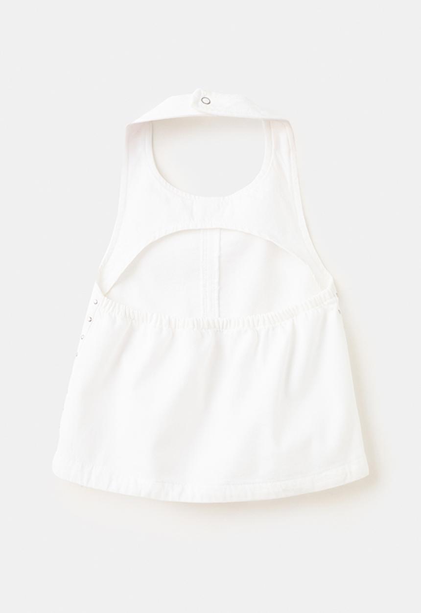 MANGO - Blouse Kataset - White