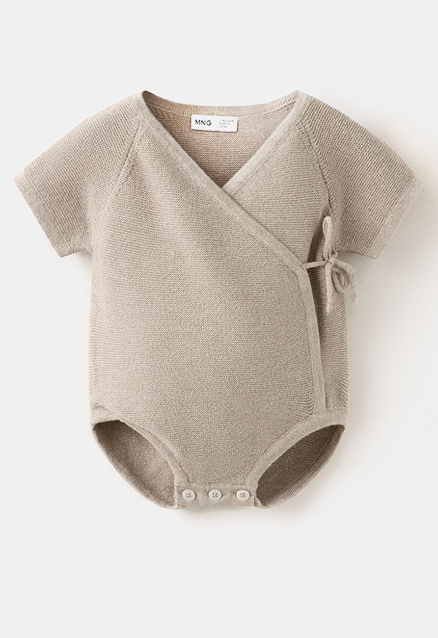 MANGO - Romper Suit Luca - Dark Grey