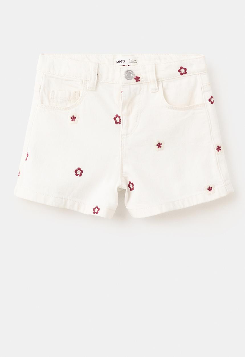 MANGO - Shorts Paula - Light Beige
